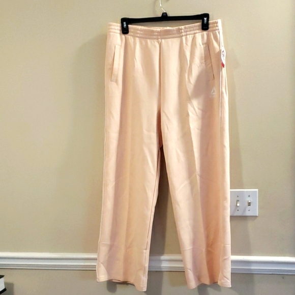 Reebok Beige Relaxed-Fit Trousers - Picture 1 of 10
